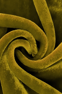 Silk and Rayon Velvet in Kiwi/Black0