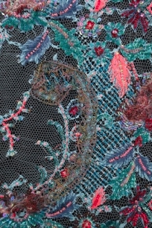 Beaded Chantilly Lace0