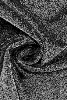 Stretch Silk Chiffon Lamé0