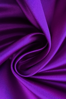 Italian Silk Duchesse Satin in Violet0