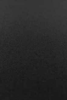 Combed Cotton Fineline Twill in Black0