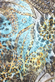 Printed Silk Chiffon0
