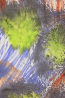 Printed Silk Chiffon0