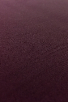 Italian Wool Satin in Wine0