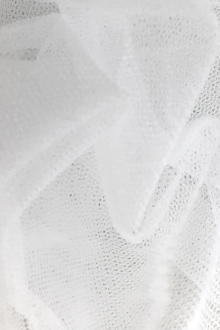 Nylon Bobbinet in Bianco0