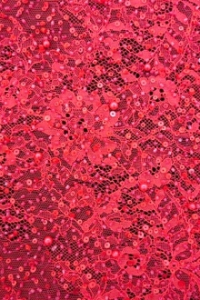 Beaded Chantilly Lace0