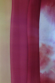 Tie Dye Ombré Silk Chiffon0