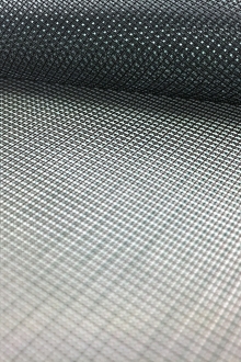 Italian Nylon Blend Mesh in Teal Black0