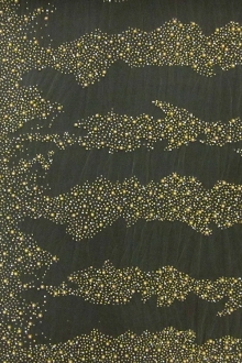 Novelty Beaded Tulle in Gold0