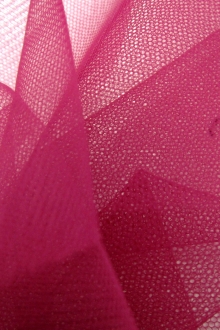 Italian Nylon Tulle in Fuxia1