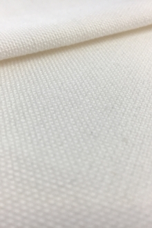 Linen Like Polyester in Ivory0