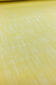 Two Toned Lightweight Linen in Citrus Yellow0
