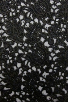 Coated Embroidered Tulle0