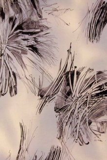 Printed Silk Satin Chiffon0