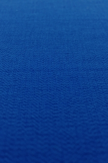Rayon Nylon Blend Crepe in Royal Blue0