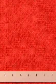 Cotton Tweed in Red0