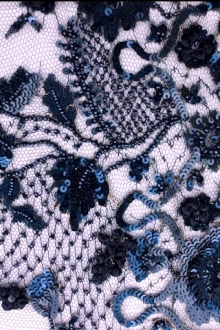 Beaded Chantilly Lace0