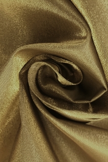 Metallic Polyester and Viscose Blend Satin Face Organza0