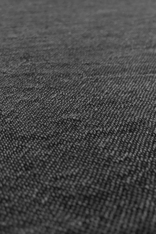 Crinkled Linen Gauze in Thunder0