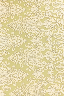 Nude Embroidered Tulle with Intricate Designs 0