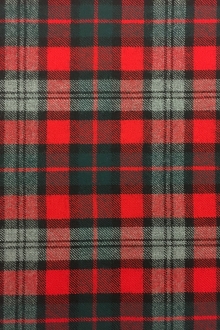 Italian Virgin Wool Plaid0