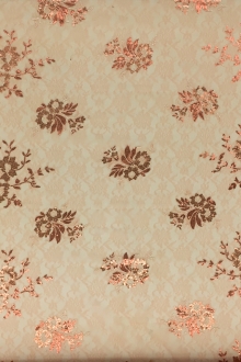 Embroidered and Sequined Chantilly Lace0