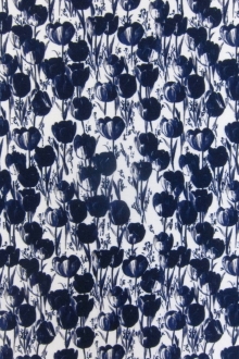 Printed Silk Mikado0