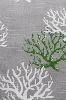 Cotton Canvas Corals Print0