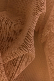 Nylon Bobbinet in Castoro0