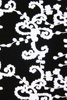 Corded Satin Appliqué on Illusion0