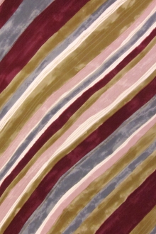 REDUCED Printed Silk Charmeuse0