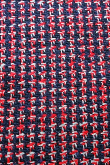 Acrylic Wool Poly Cotton Tweed0