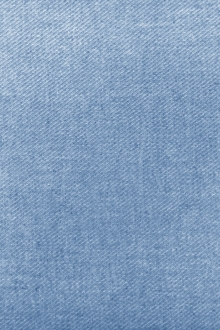 Poly Cotton Linen Blend Twill in Cool Blue0