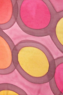 French Hand Painted Chiffon0