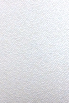 Silk and Wool Hammered Satin in White0