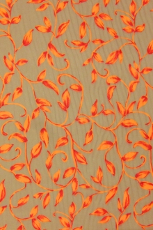 Printed Silk Chiffon0