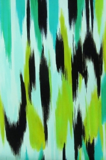 Printed Silk Charmeuse0