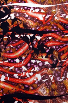 Cotton Silk Voile Print0