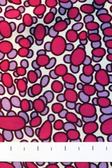 Printed Silk Charmeuse0