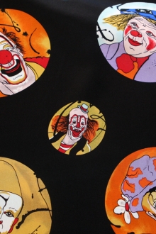 Printed Silk Crepe de Chine1