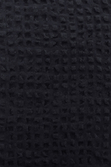 Linen Cotton Popcorn Gauze in Navy0