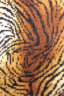 Printed Silk Jacquard0