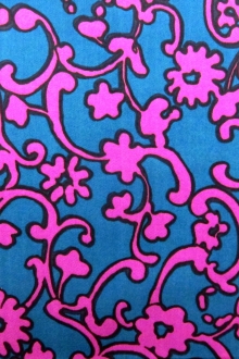 Printed Silk Twill0
