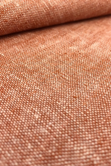 Washed Lightweight Linen Rayon Blend in Redrock0