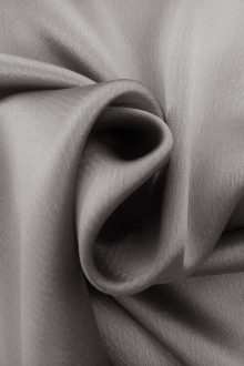 Triacetate Blend Crepe Back Satin in Silver0
