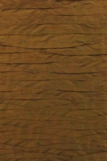 Iridescent Tucked Silk Shantung0