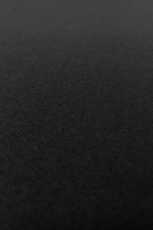 English Heavy Wool Satin in Black0