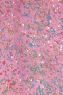 Tie Dyed Heavy Silk Chiffon0