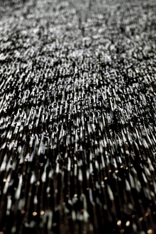 Calvin Klein Metallic Raffia0