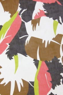 Printed Silk Chiffon0